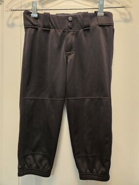 Easton Kids Black Baseball Short Pants